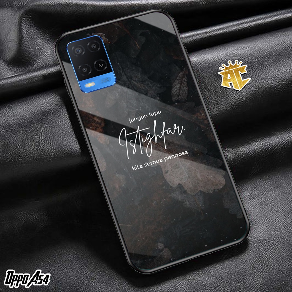 Case OPPO A54 - Casing OPPO A54 Terbaru 2021 Quotes AERO CASE - Silikon Hp OPPO A54 - Case Hp - Cass