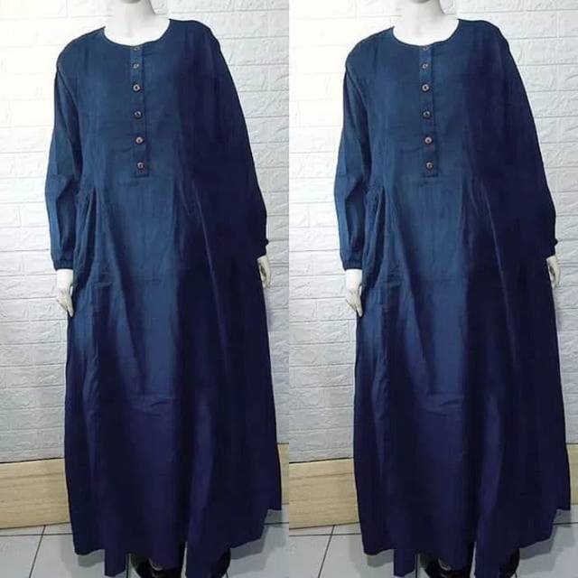 Gamis Corduroy Big Size LD 126 Cm