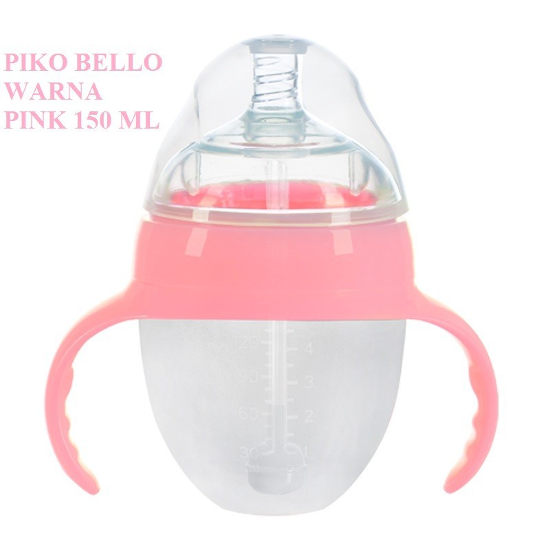 ORIGINAL PIKO Bello Botol susu anti kolik botol Bayi Silikon silicon