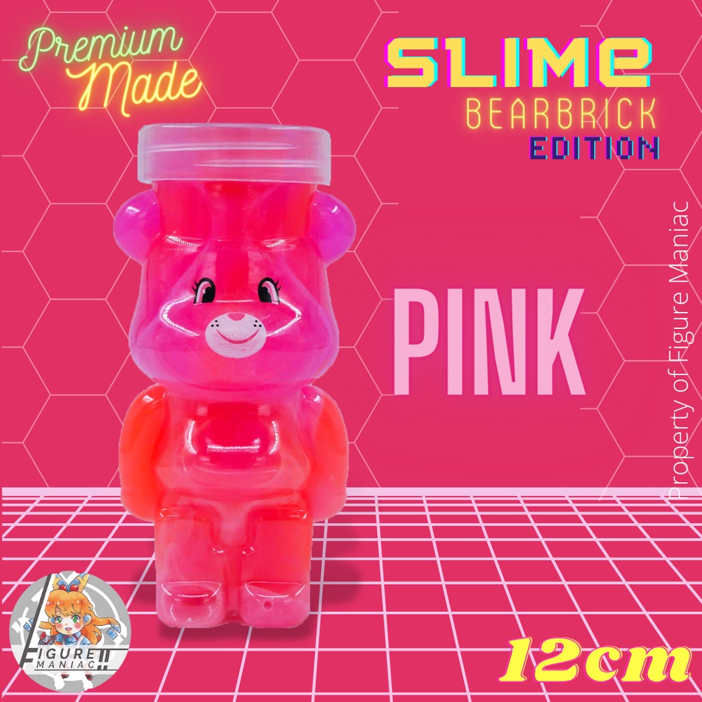 Figure Maniac - Slime Bear Brick Edition Tabung Edition 12 cm Import Premium