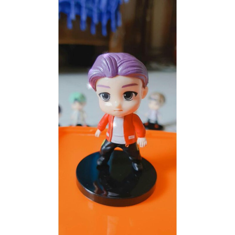 [READY STOCK] TINY TAN DOLL MINI FIGURE BTS MIC DROP