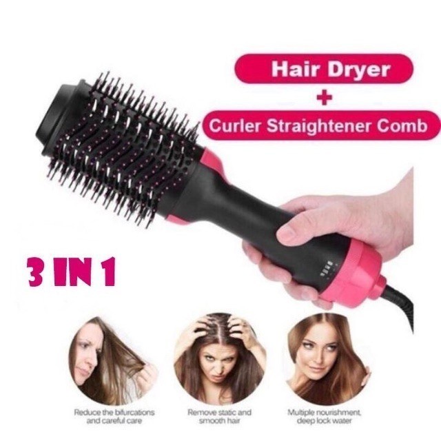 PENGERING RAMBUT STEP ONE SISIR HAIRDRYER BLOWER BLOW AIR HOT STYLER