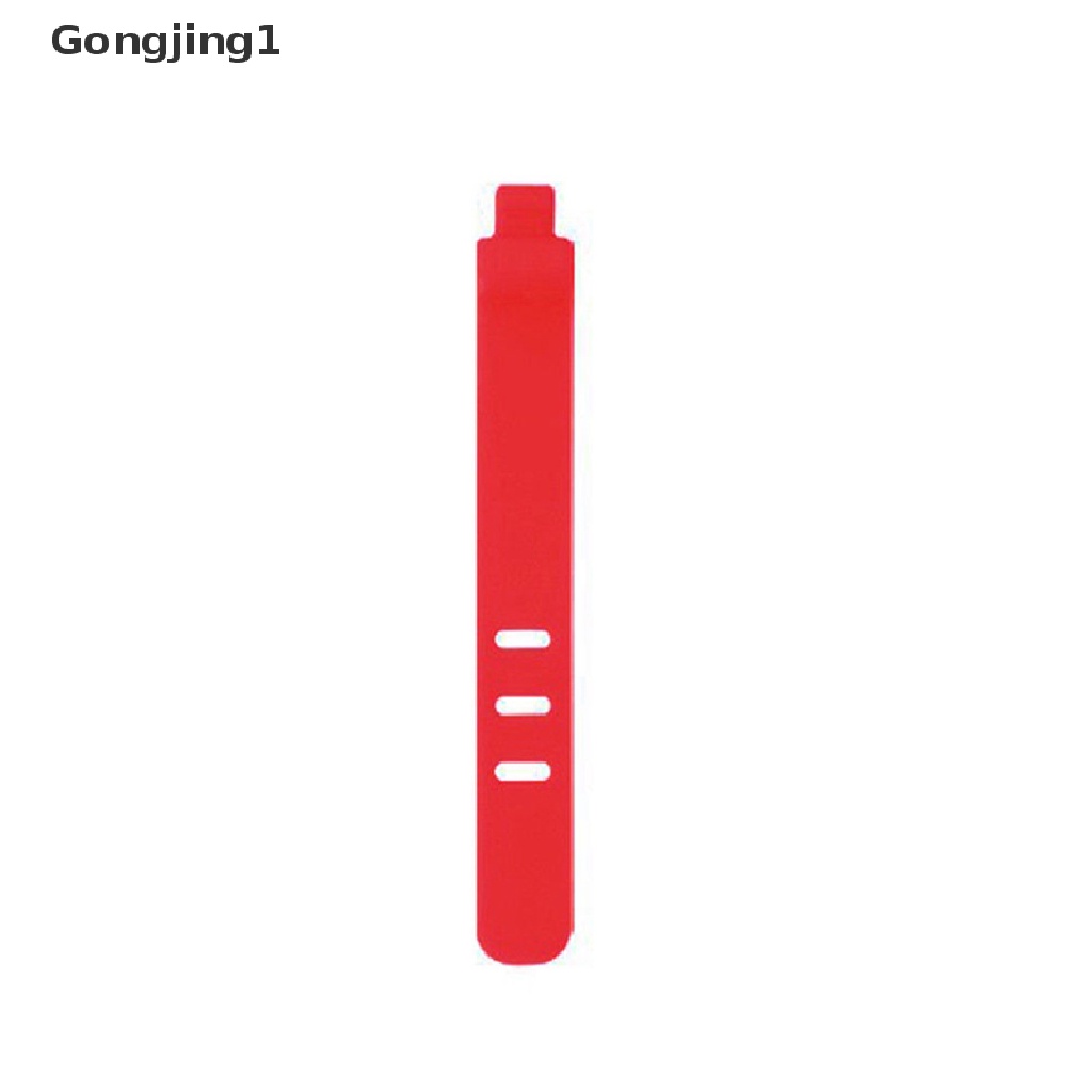 Gongjing1 Strap Pengikat Kabel Data / Earphone Bahan Silikon