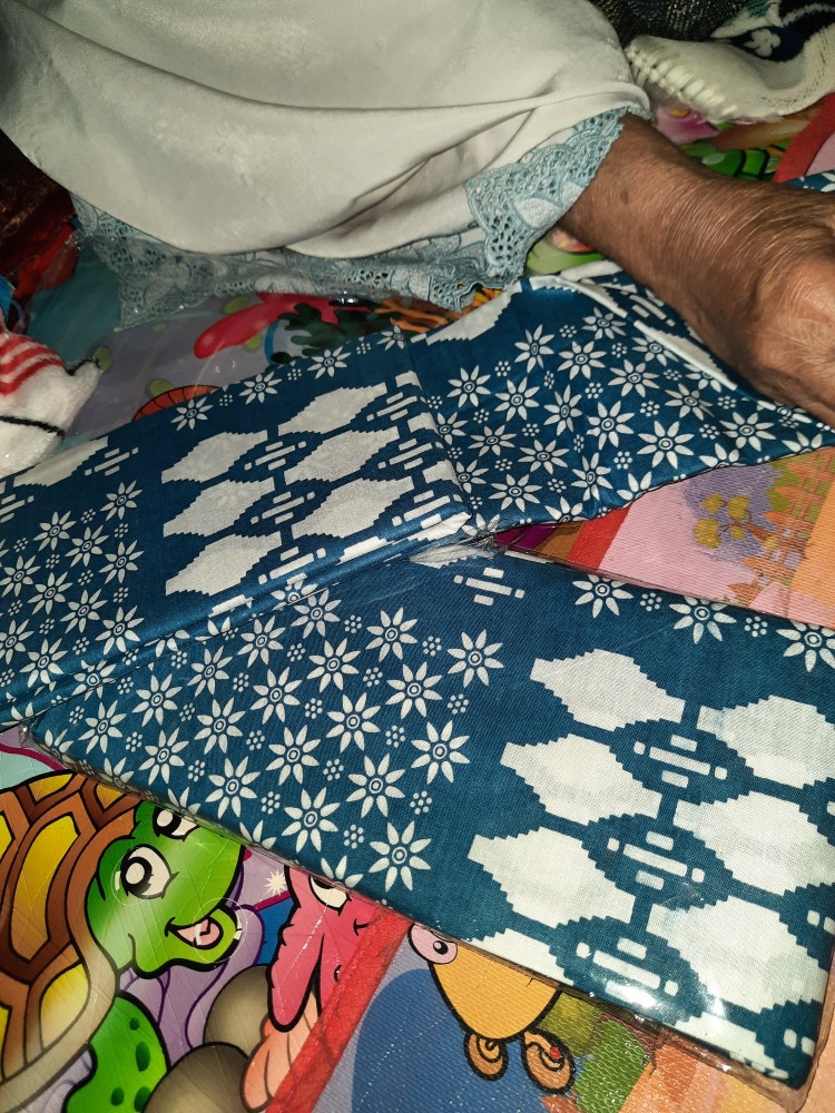 Cf Kain Batik Printing Serian Monocrom Indigo New Modern Adem Halus Putrabrawijaya Batik Pekalongan