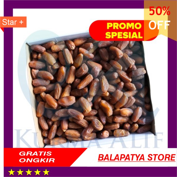 

STOK SISA 9 SAJA ! BURUAN !!! Kurma Tunisia Tanpa Tangkai 500 Gram