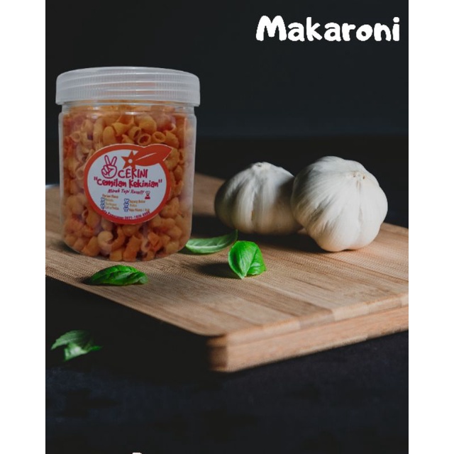 

makaroni bantet kemasan toples 600ml