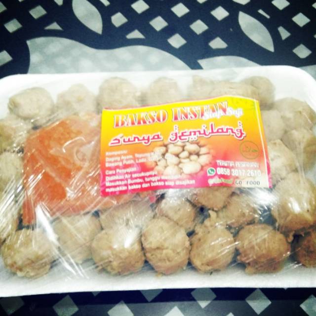 

Bakso instan frozen
