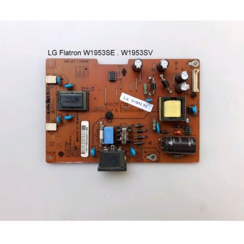 PSU LCD monitor LG W1953SE