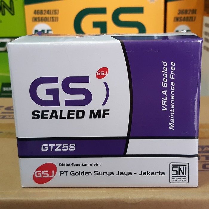 SALE !! Aki motor Honda Vario 110 GTZ5S GS Aki Kering ORIGINAL Original