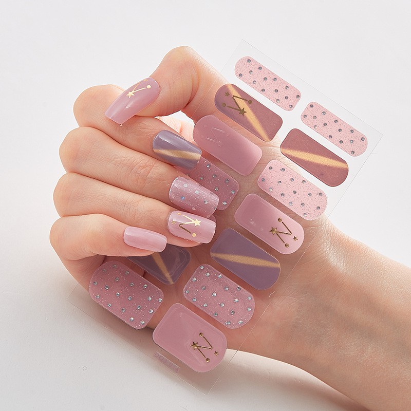 Stiker Kuku 3D Korean Style Terbaru / Nail Art Sticker / Stiker Kuku Lucu