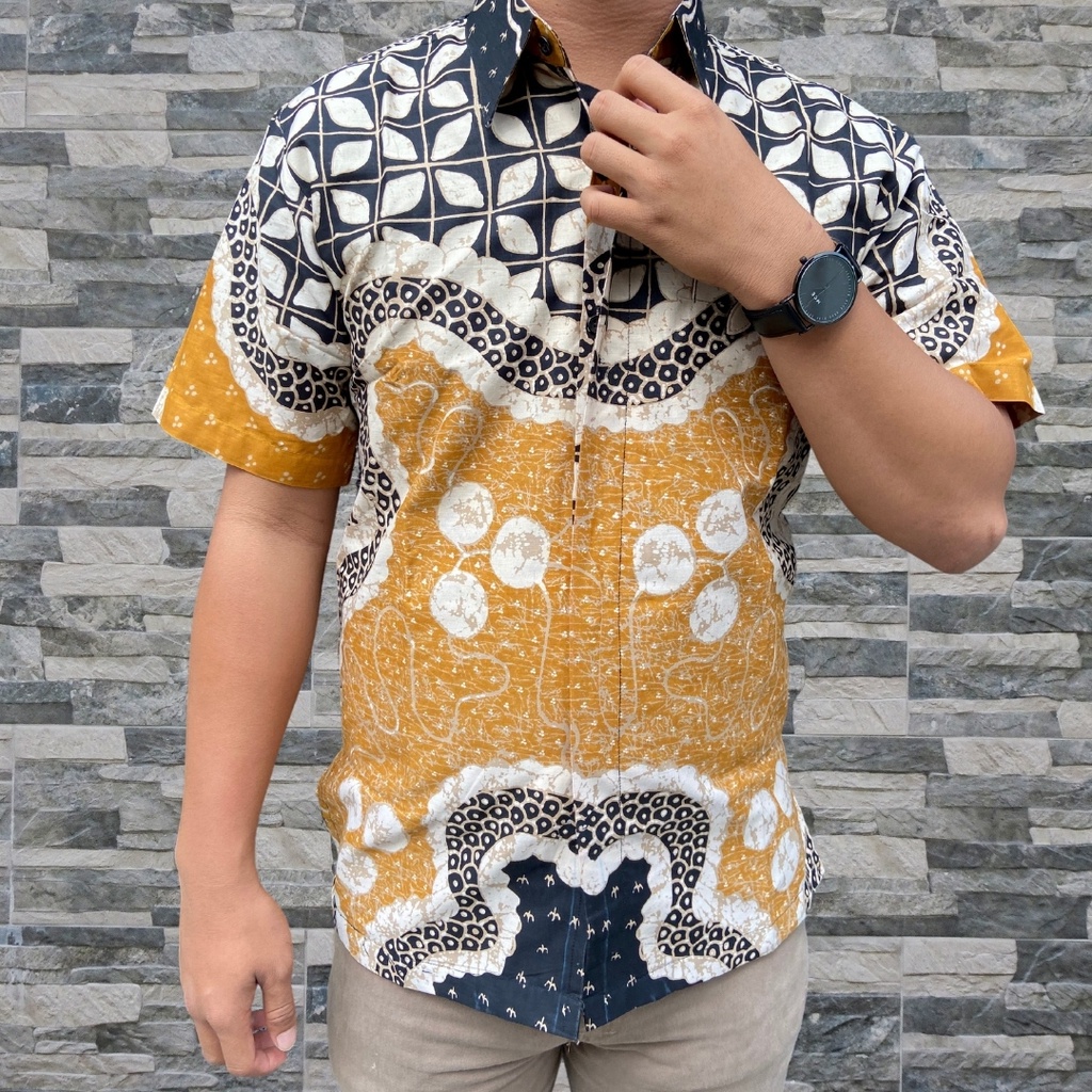 Kanaya Baju Batik Pria RADHIT Full Furing