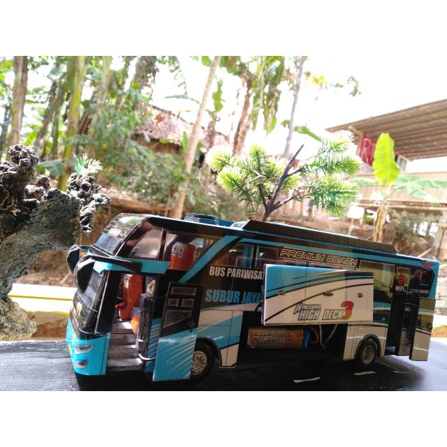 Miniatur Bis Indonesia Subur Jaya jetbus 3