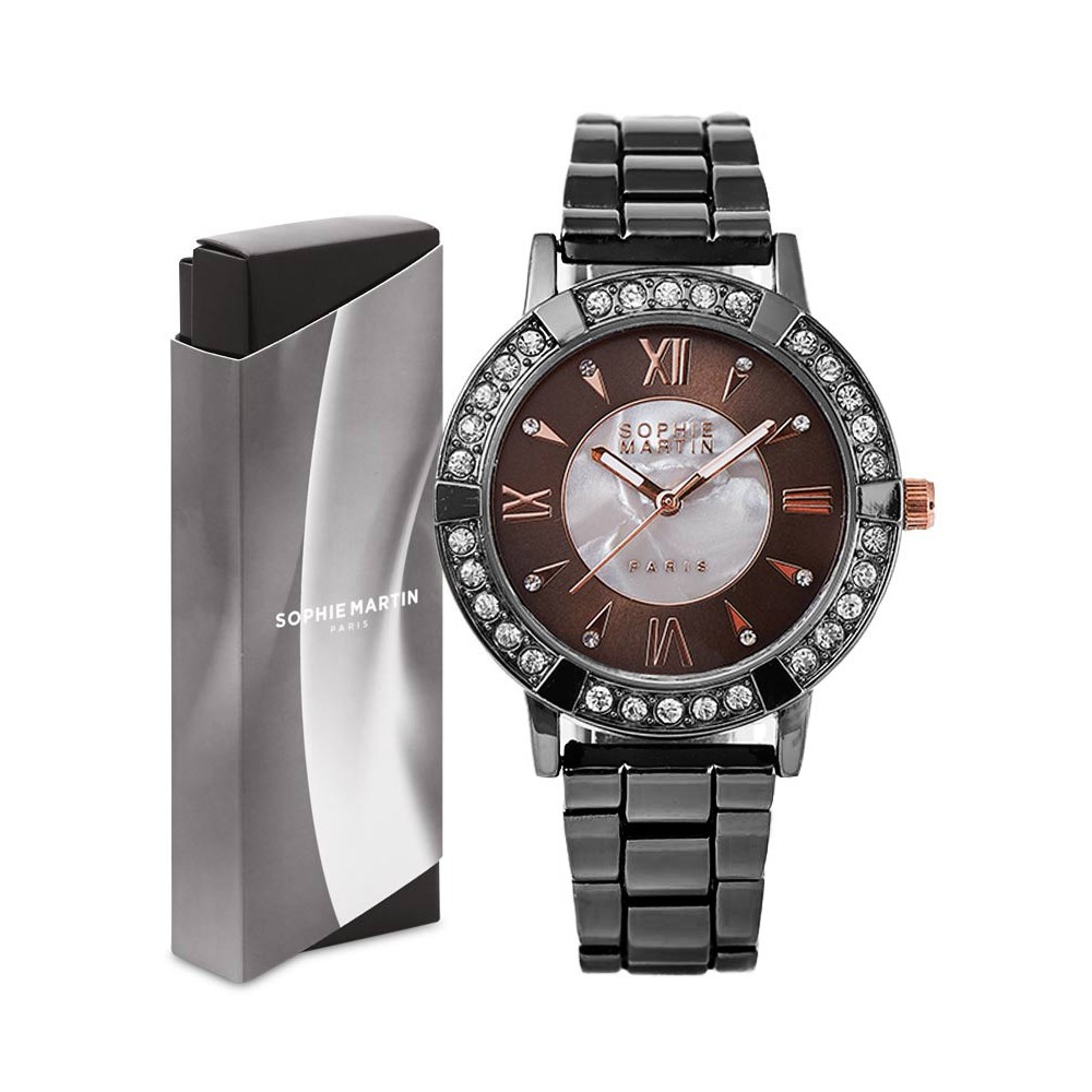 JAM TANGAN SOPHIE MARTIN JORDIN GREY LAL1048G3 PR2003 