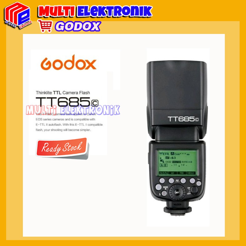 Godox Flash Speedlite Tt 685c for Canon Promo