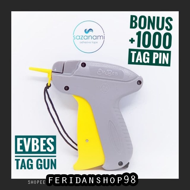 

FS352 STIKER PROMO TAG GUN ATK EVBES ALAT TEMBAKAN LABEL 1000PC TAG PINS ARROW REFILL BY FERIDANSHOP