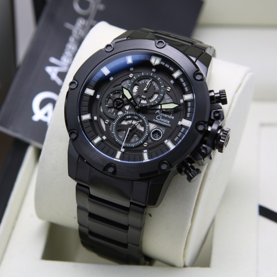 ORIGINAL Jam Tangan Pria Alexandre Christie AC 6564 / ac6564 / 6564 Garansi Resmi 1 Tahun