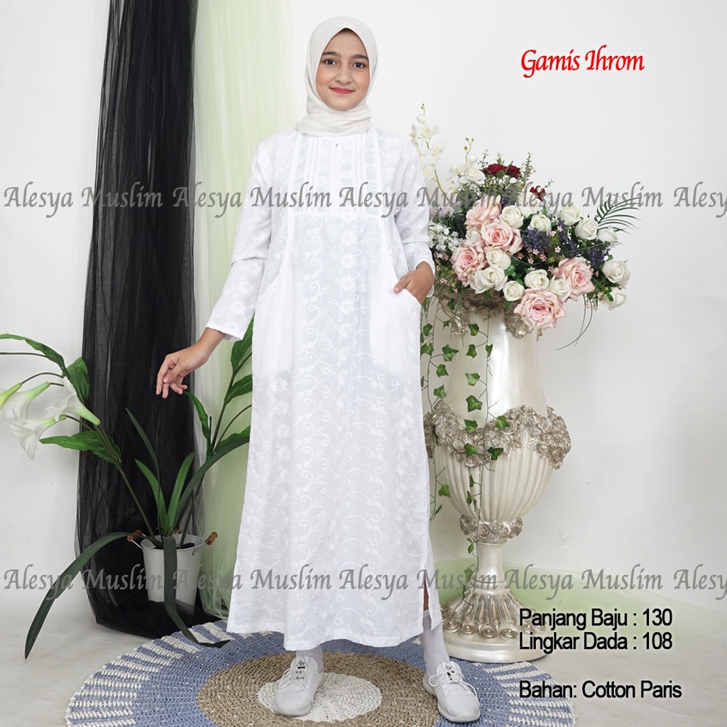 GAMIS KATUN PARIS HAJI UMROH PREMIUM BISA COD