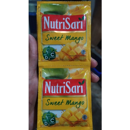 

Nutrisari Sweet Mango Renteng Isi 10 Sachet