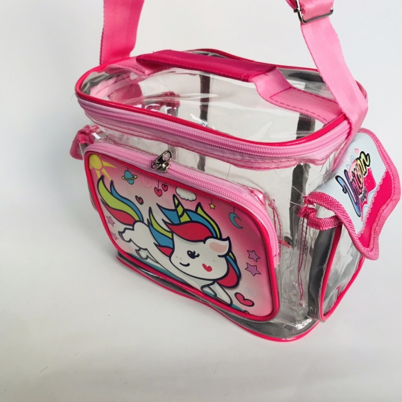 Showme Tas Anak Sekolah Tempat Makan Mika / Sport Premium Karakter UNICORN MAGIC PREMIUM