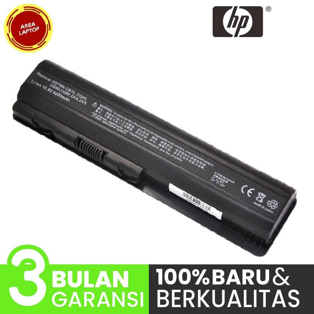 Baterai Hp Compaq CQ40 DV4T DV4Z DV4-1000 DV5 DV5-1000 DV6 OEM