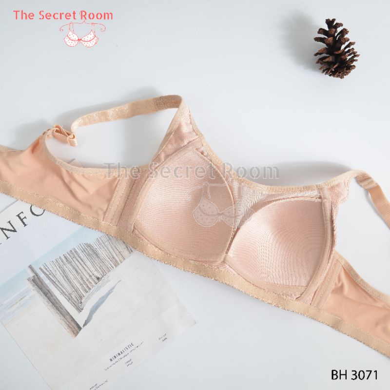 TALLY BRA BH 3071 | CUP B BESAR | TANPA KAWAT | BUSA TIPIS | SIZE 36-42 | BAHAN BERPORI MUDAH MENYERAP KERINGAT