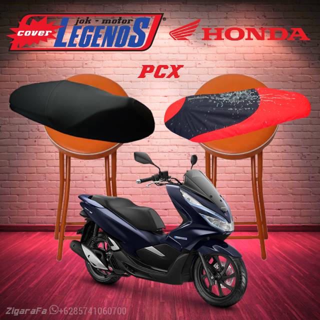 Cover Jok PCX Hybrid Waterproof / Sarung Mantel Jok Motor Type Standar / Modifikasi