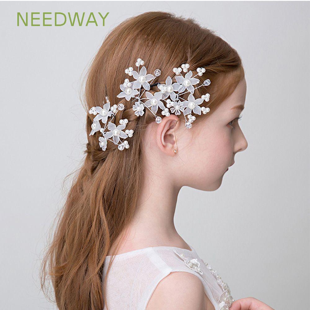 Needway  Hairpin Plait Accessories Beautiful Hair Jewelry Bride Hairpin