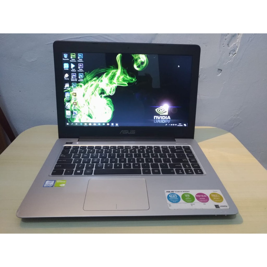 Asus A456U i5 Gen7 RAM 8GB Nvidia 930mx | Laptop Gaming Second Kabylake Dual VGA A456ur A456uq-1