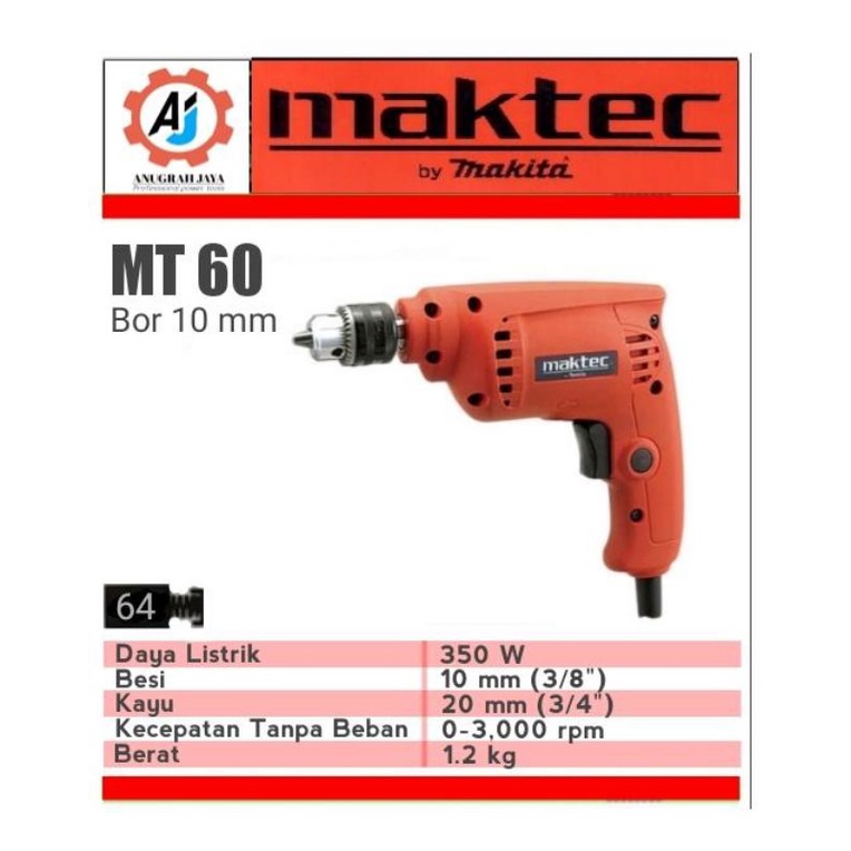BOR TANGAN 10MM MAKTEC MT60 - MAKTEC MT60