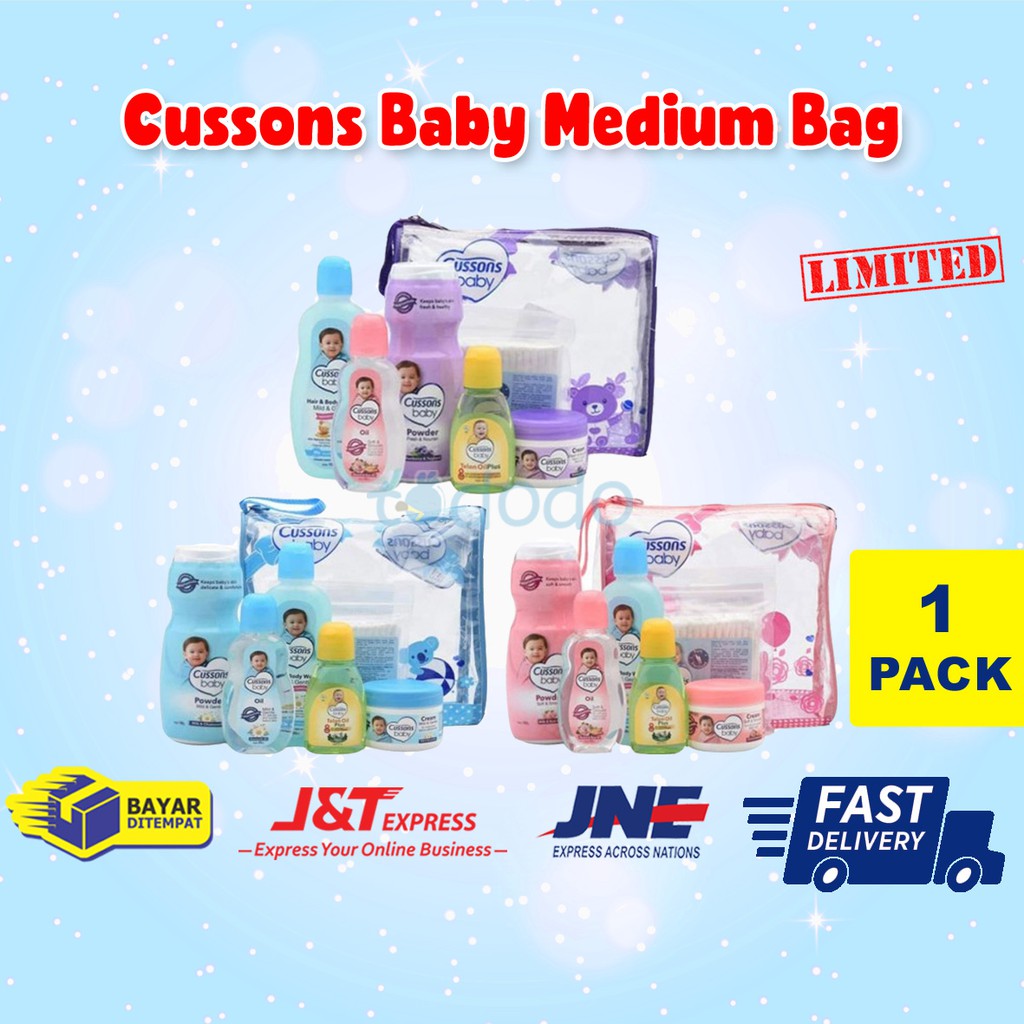 Cussons Baby Medium Bag - Paket Perawatan Bayi
