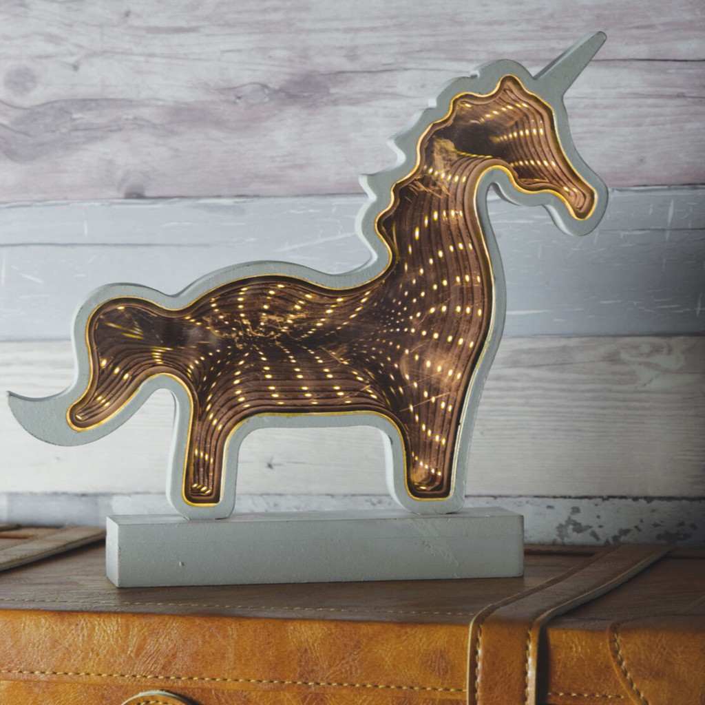 Lampu Magic Mirror Led Infinity Led Light Unicorn 319-315