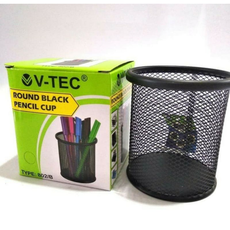 

Tempat Pensil / Desk Set Bulat V-Tec 802