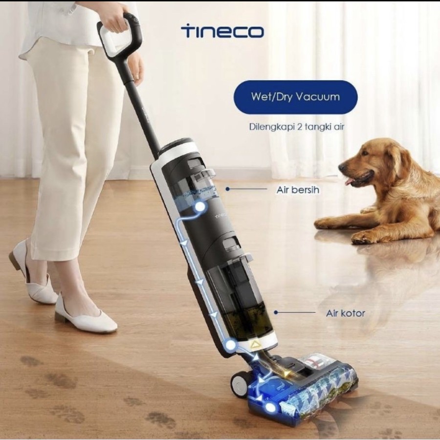 Tineco Floor One S3 Smart Wet Dry Handheld Vacuum Cleaner Floor Washer