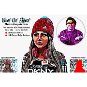 Oil Vexel Effect - Photoshop Action