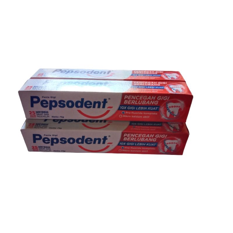 pasta gigi pepsodent 75 gram