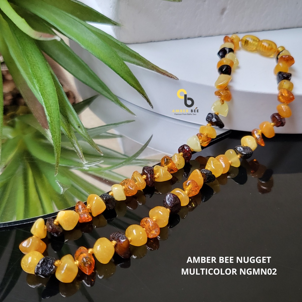 FREE Gelang - TERMURAH Kalung Amber Bayi &amp; Anak Amber Ori Baltic Premium by AMBER BEE