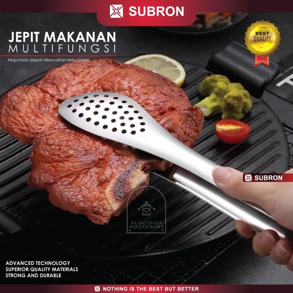 JEPITAN MAKANAN SUBRON STAINLESS STEEL MODEL LUBANG &amp; KIPAS | CAPITAN ROTI