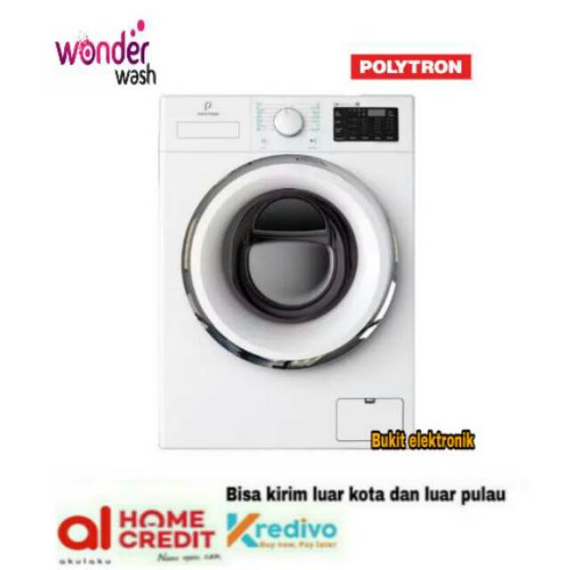 Mesin Cuci Polytron PFL7101 Front Loading 7Kg