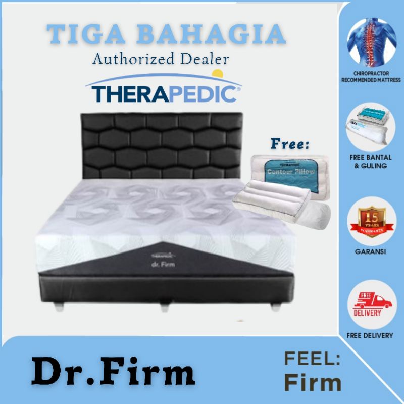 Springbed Therapedic Dr. Firm -  Full Set