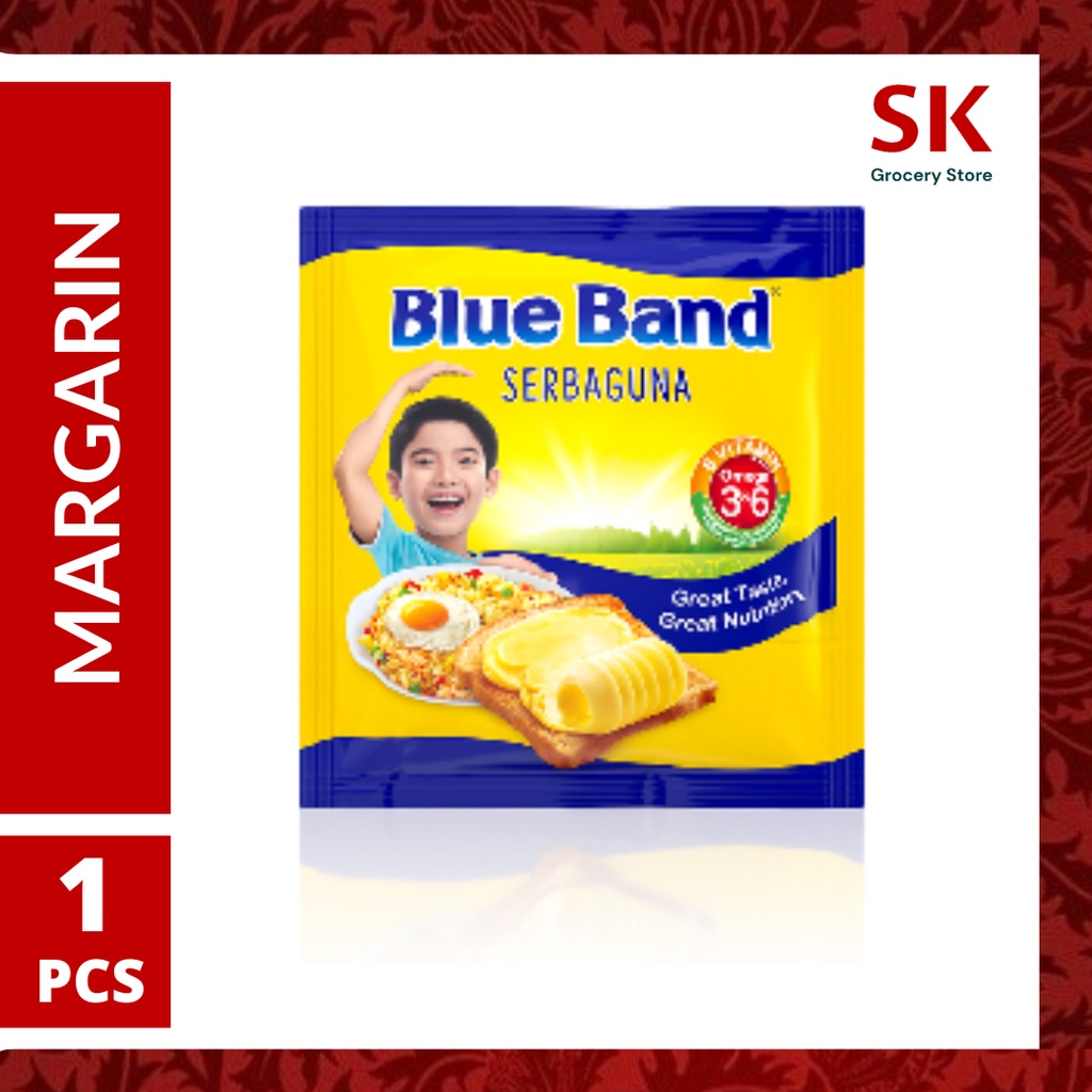 

[Harga Grosir] Blue Band Margarin Serbaguna Sachet 200gr