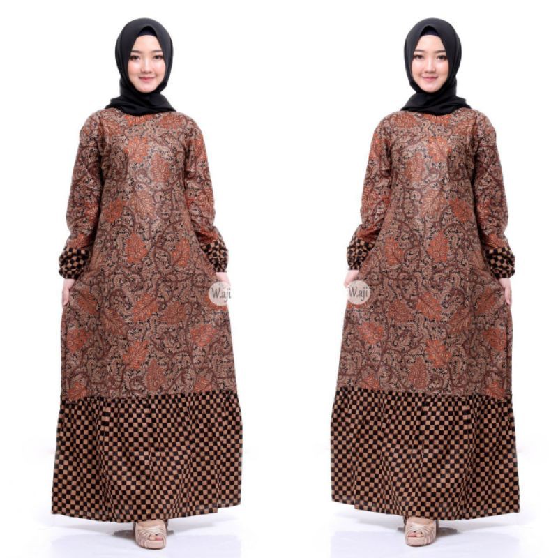 BAJU GAMIS BATIK BAJU GAMIS BUSUI GAMIS KENARI MERAH DAN HITAM GAMIS TERBARU GAMIS PHOENIX