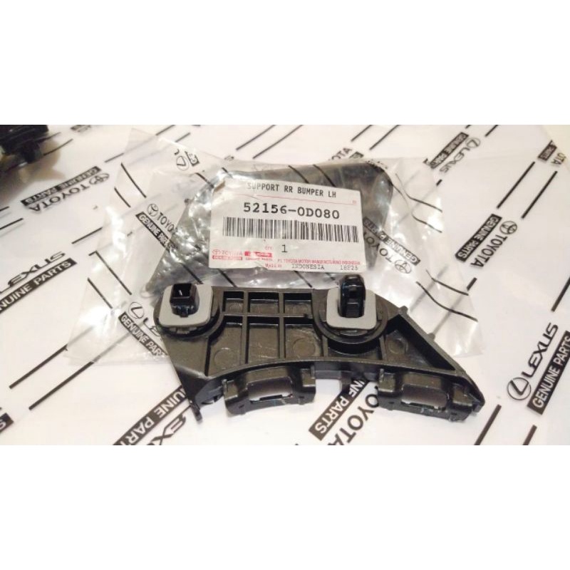 bracket bumper belakang All new Yaris 2012-2017 kiri LH Original