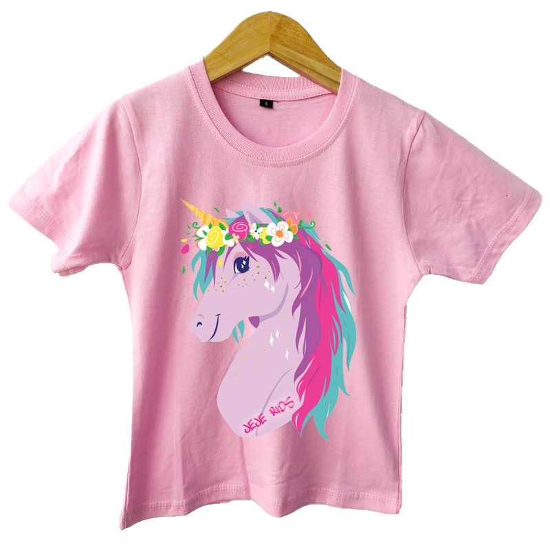 Kaos Anak Perempuan UNICORN CANTIK 6.0