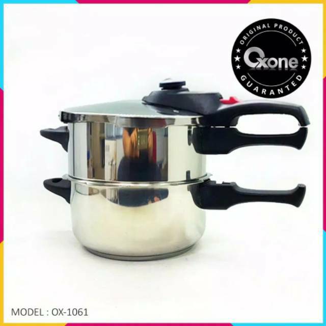 Panci Presto Stainless - Master Double Presto Oxone OX-1061