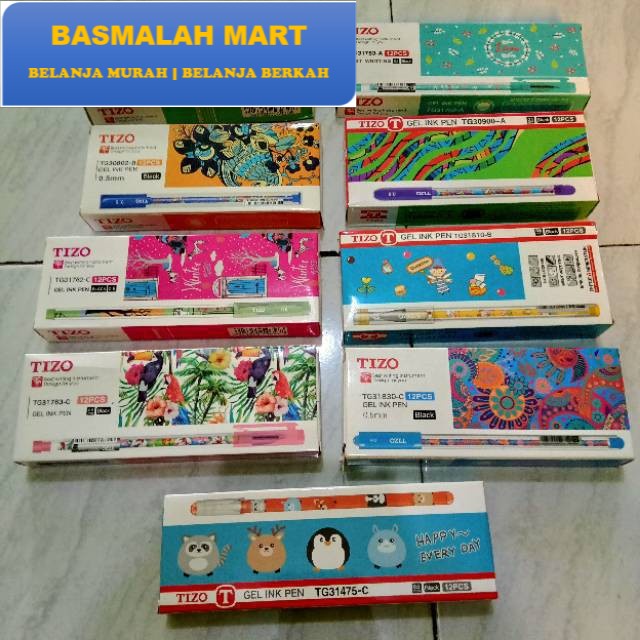 

Pulpen / Gel Pen Tizo 0.5 mm Murah Termurah (Ilham Berkah Mart)