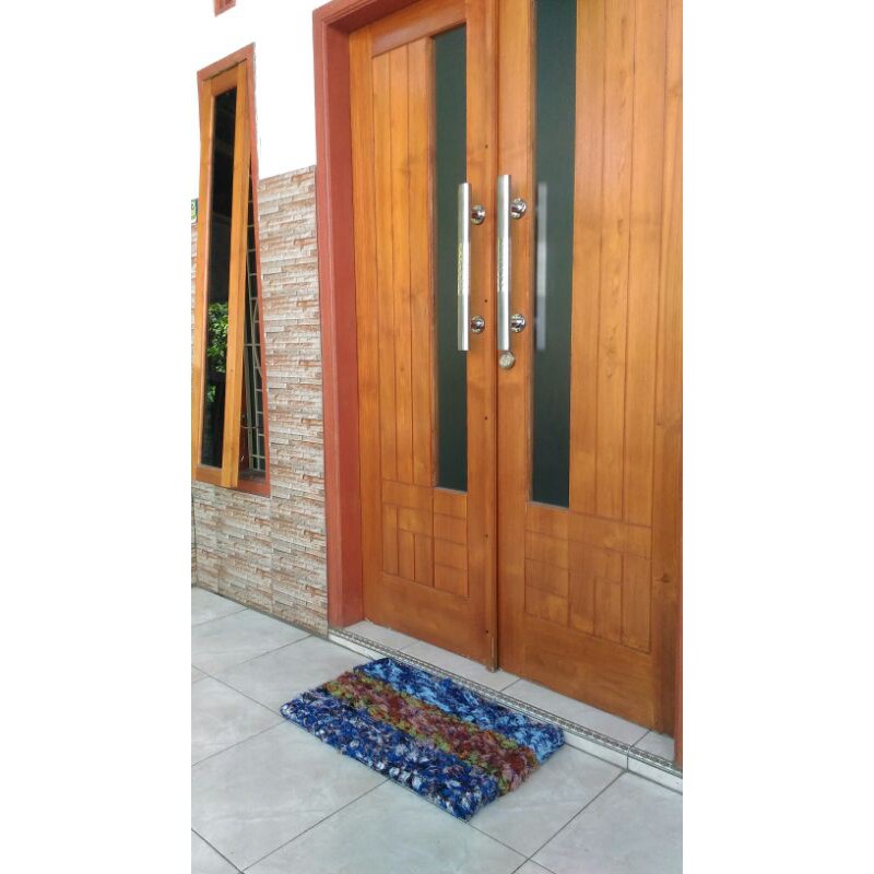 Keset kaki / keset bulu macan / Keset benang / Keset bulu tebal ukuran jumbo