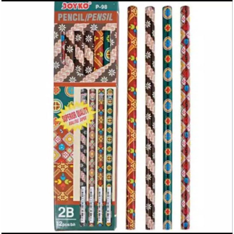 

pensil 2B joyko P-98 eceran