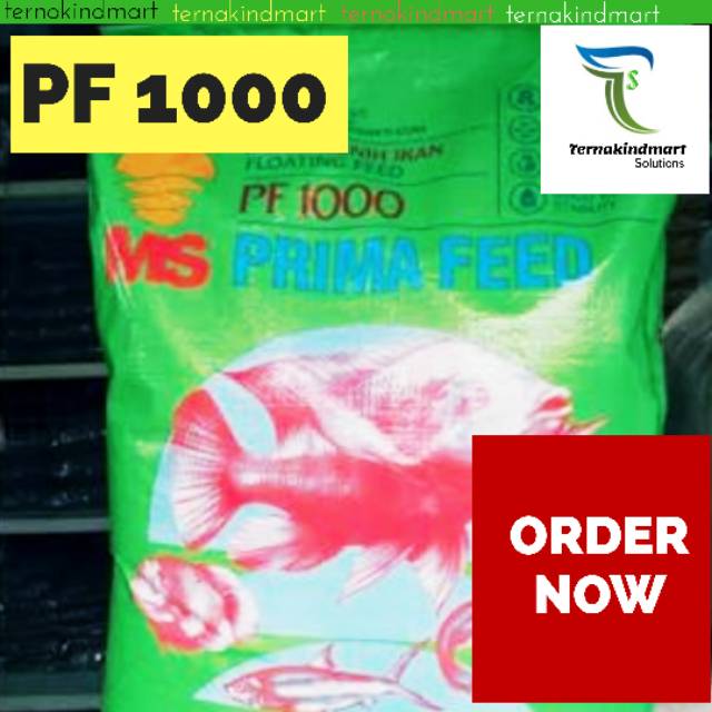 Pakan Pur Ikan Benih Lele Mujair Bandeng PF 1000