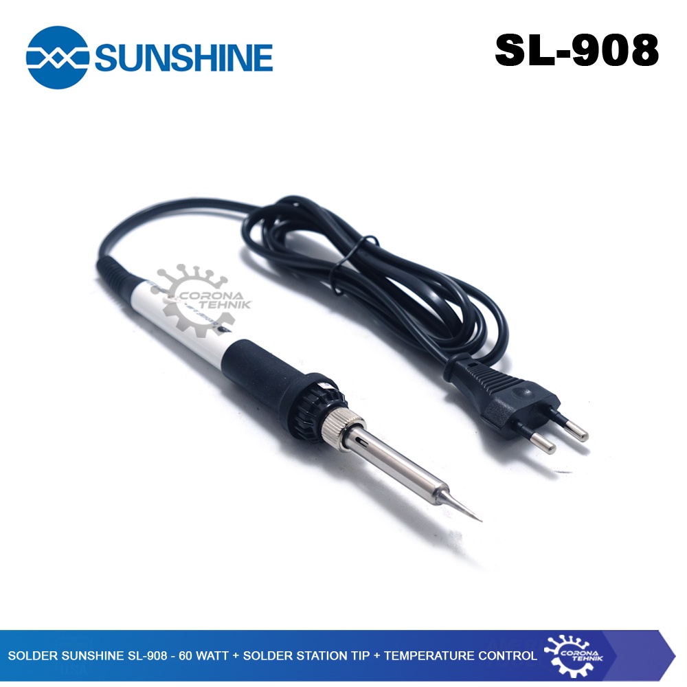 SL-908 - Solder Sunshine - 60 Watt + Solder Station Tip + Temp Control