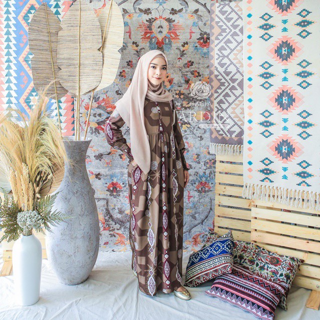 JARDIN SERIES Gamis rayon premium signature by Hagia Indonesia